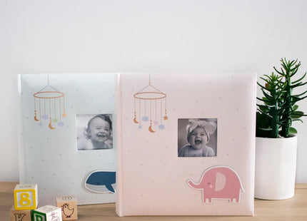 Kenro Blue Whale Baby Album for 200 6x4" Photos