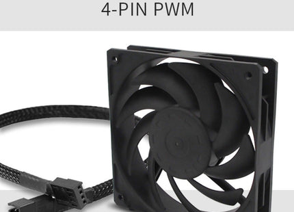 F120 Computer CPU Radiator Cooling Fan, F120
