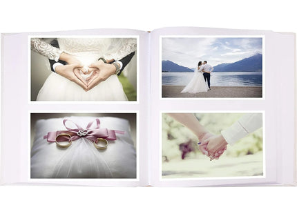 Kenro White Satin Traditional Album - 100 Pages - 32x27.5cm