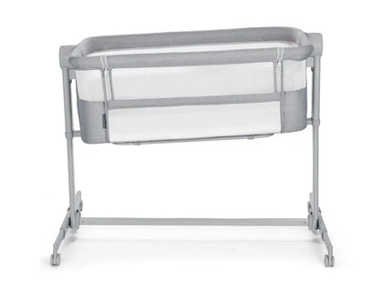 Kinderkraft Nestee Up 2 Bedside Crib - Full Light Grey