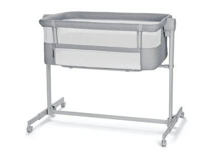 Kinderkraft Nestee Up 2 Bedside Crib - Full Light Grey