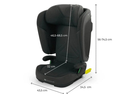 Kinderkraft UNITY 2 i-Size Group 2/3 Car Seat - Black
