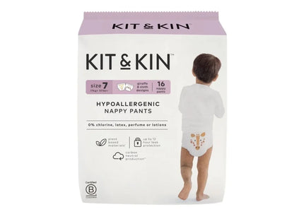 Kit & Kin Pull-Ups Size 7 - 16 nappies