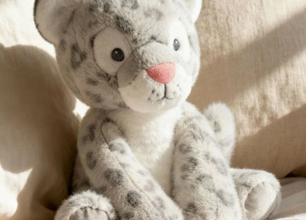 Keeleco Baby Snuggles Snow Leopard 25cm