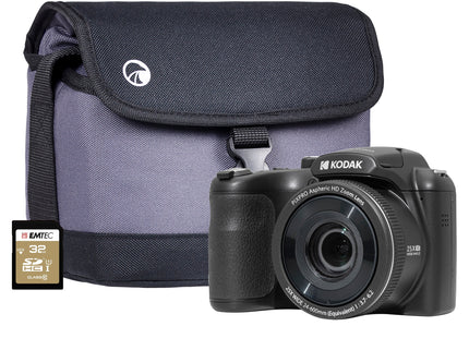 Kodak PIXPRO AZ255 16MP 25x Astro Zoom Bridge Camera - Black