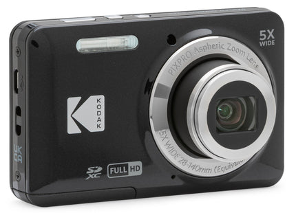Kodak PIXPRO X55 16MP 5x Zoom Compact Camera - Black