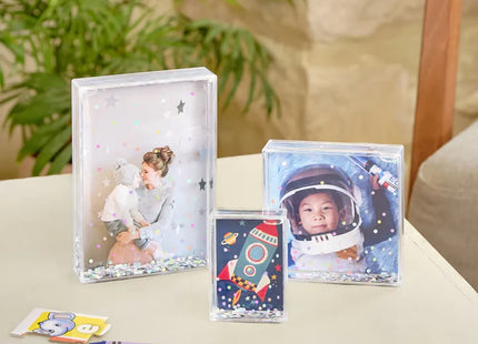 Kenro 3x2" Acrylic Shake Photo Frame