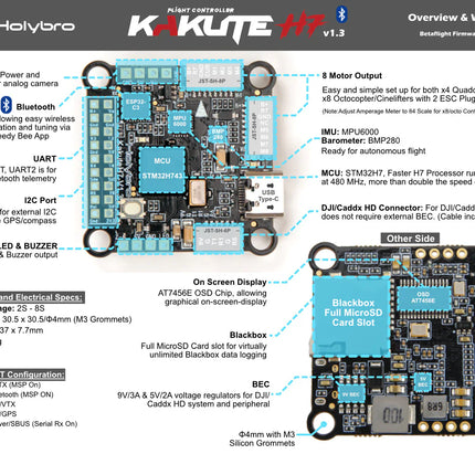 Kakute H7 Bluetooth Flight Controller