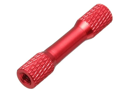 10pc M3x25 Knurled/Steppedd Standoffs Coloured Aluminium Pack