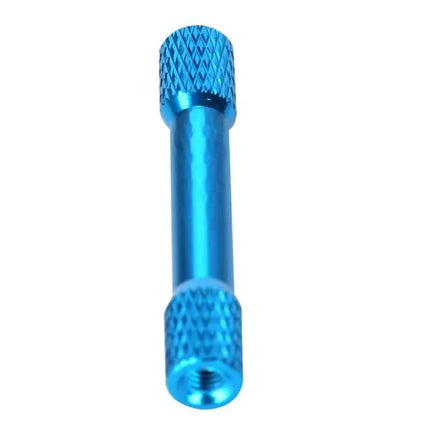 10pc M3x35 Knurled/Steppedd Standoffs Coloured Aluminium Pack