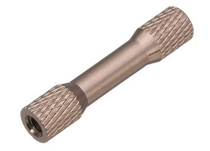 10pc M3x35 Knurled/Steppedd Standoffs Coloured Aluminium Pack