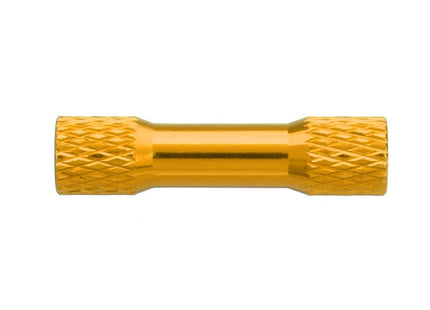 10pc M3x25 Knurled/Steppedd Standoffs Coloured Aluminium Pack