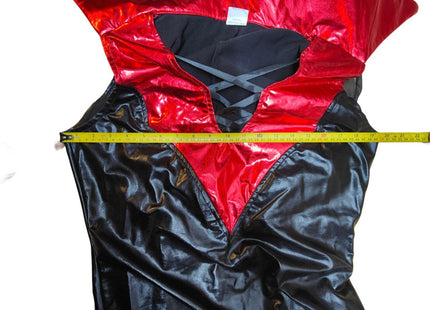 Ladies Vampire Costume Deluxe Halloween Fancy Dress Party Outfit Forever Young
