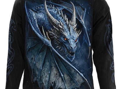 STORM DRAGON - Longsleeve T-Shirt Black