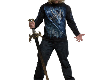 STORM DRAGON - Longsleeve T-Shirt Black