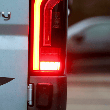 For Fiat Ducato Full LED Rear Light Cluster | Tail Light, Rear Light Unit, Smoked LED Replacement | RAM ProMaster Van-X - NEW