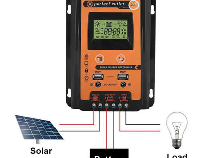 50A 12 / 24V Portable Solar Charging Controller