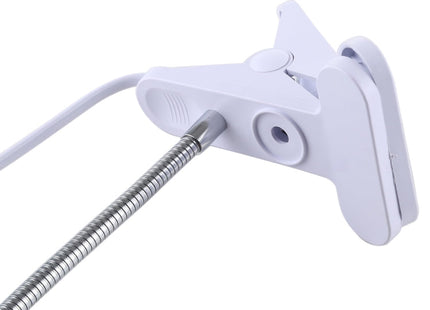 E27 360 Degrees Flexible Clip Lamp Base Holder with Switch, US Plug