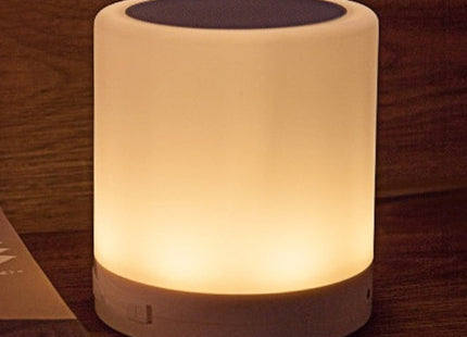 388 Atmosphere Light Bluetooth Speaker with LED & Handle, AUX, TF Card, Hands-Free