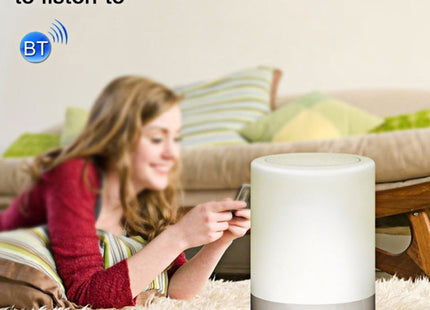 388 Atmosphere Light Bluetooth Speaker with LED & Handle, AUX, TF Card, Hands-Free