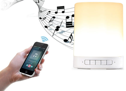388 Atmosphere Light Bluetooth Speaker with LED & Handle, AUX, TF Card, Hands-Free