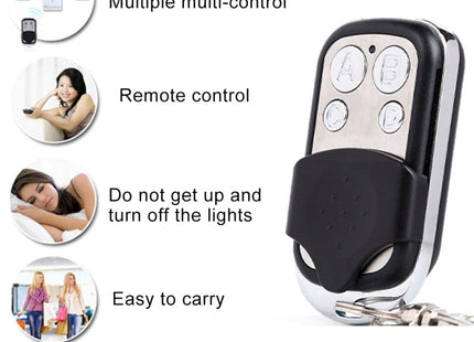 Sonoff Smart 433MHz Wireless 4 Buttons Metal Remote Controller, Remote Control Distance: 20-30m