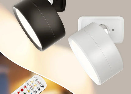 LED Wall Mounted Lights with Remote Wireless
