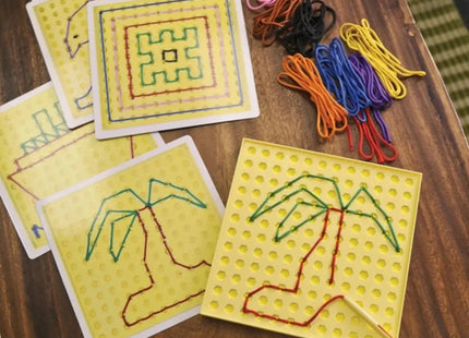 Learning Resources String-Along Lacing Set