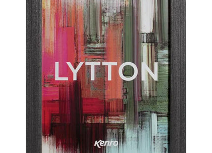Kenro Lytton Series Wooden 8x6" Photo Frame - Black