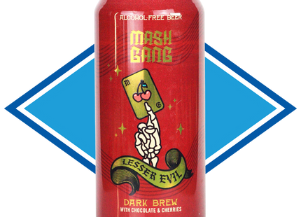 Mash Gang Lesser Evil - Alcohol Free Chocolate & Cherry Stout 440ml