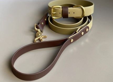 Loki Olive & Brown Colour Block Lead