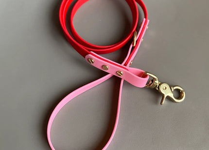 Love Red & Pink Colour Block Lead