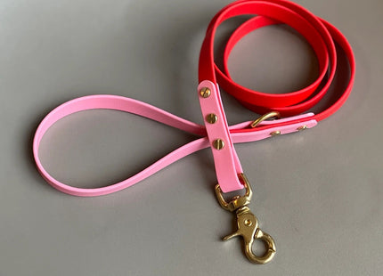Love Red & Pink Colour Block Lead