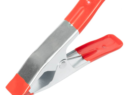 High-Strength 6" Metal A Spring Clamp with Rubber-Covered Handles