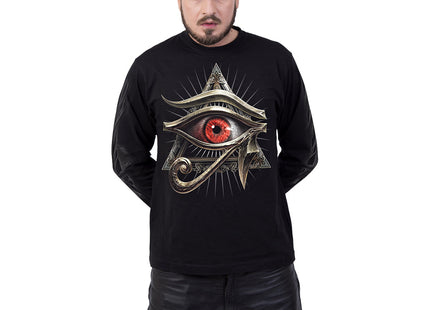 EVIL EYE - Longsleeve T-Shirt Black