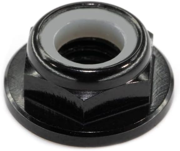 10pc M2 Nylon Locking CW Nuts pack 6061 Aluminium