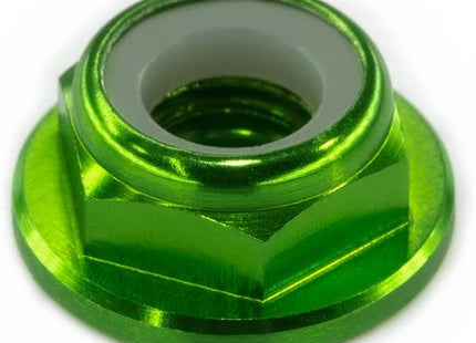 10pc M2 Nylon Locking CW Nuts pack 6061 Aluminium