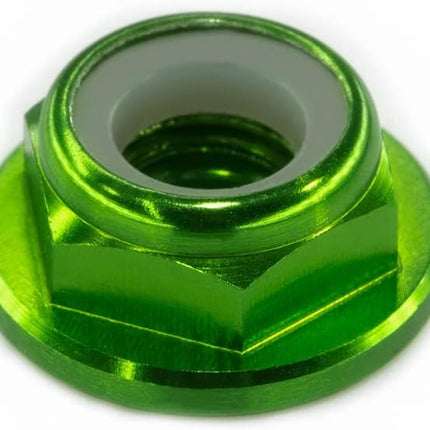 10pc M3 Locknuts CW Nuts pack Aluminium