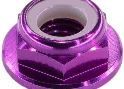 10pc M2 Nylon Locking CW Nuts pack 6061 Aluminium