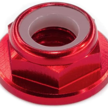 10pc M2 Nylon Locking CW Nuts pack 6061 Aluminium