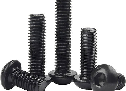 10pc M2 Button Head Screw Pack Black 10.9 Steel