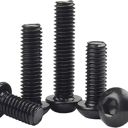 10pc M2 Button Head Screw Pack Black 10.9 Steel