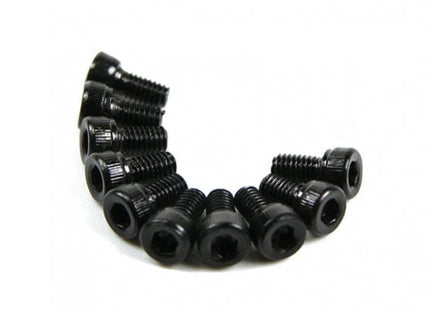 10x M3 Cap Head Hex Screw Black (M3 x6, M3 x8, M3 x10, M3 x12)