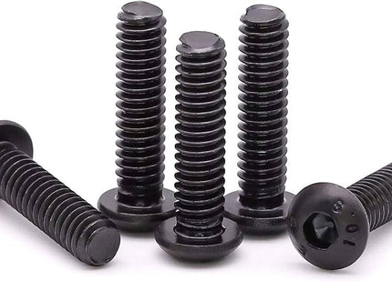 10pc M5 Button Head Screw Pack Black 10.9 Steel