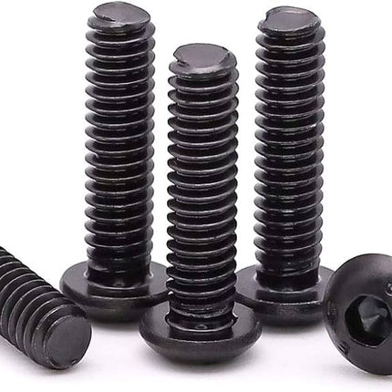 10pc M5 Button Head Screw Pack Black 10.9 Steel