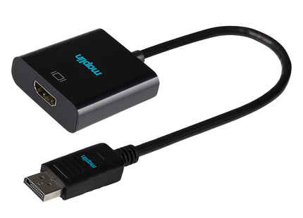 Maplin DisplayPort to HDMI Female Adapter - Black, 23cm
