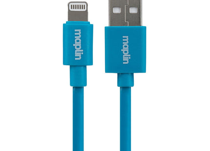 Maplin Premium Lightning to USB-A Cable - 0.75m