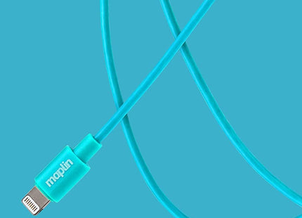Maplin Premium Lightning to USB-A Cable - 0.75m