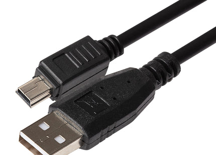 Maplin USB-A to Mini USB-B Cable - Black