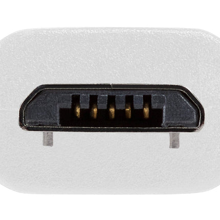 Maplin USB-A to Micro USB-B Cable - White